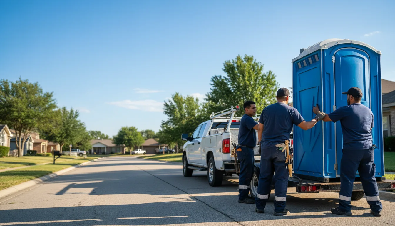 Portable Toilet Rental in Wales, MA near me